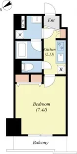 スカイコートグランデ清澄白河【1階】の間取り