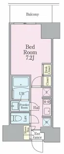 リビオメゾン南砂町【5階】の間取り