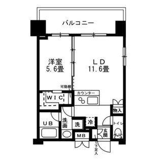 レジディア錦糸町【11階】の間取り