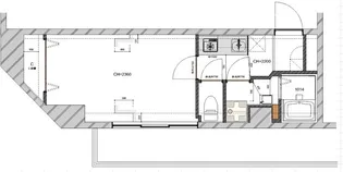 関内スクエァービル【606号室】の間取り