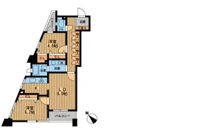 プライムアーバン新川【6階】の間取り