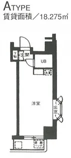 リンデンハイム菊川【9階】の間取り