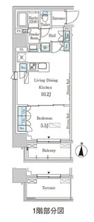 パークアクシス本所・親水公園【5階】の間取り