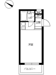 スカイコート向島【401号室】の間取り