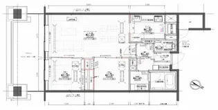 Daiwa リバーゲートレジデンス 南ウイング【305号室】の間取り