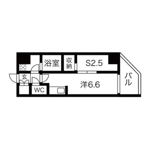 シーズンフラッツ蔵前清澄通り【7階】の間取り