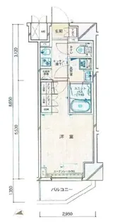 ルーブル南砂町【4階】の間取り