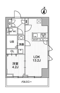 テラス森下【10階】の間取り