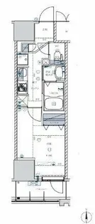 ライジングプレイス亀戸【4階】の間取り