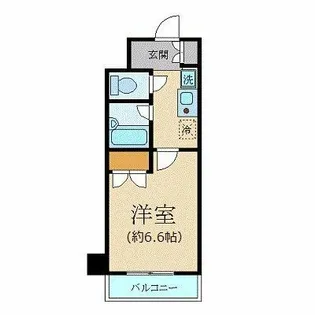 ヴェルトウォーターフロント【3階】の間取り
