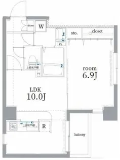 パティーナ本所吾妻橋【4階】の間取り