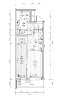 メイクスダブルアート小村井【5階】の間取り