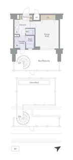ARTESSIMO SCELTO【11階】の間取り