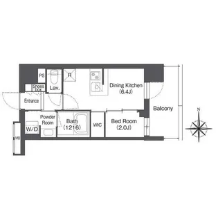 コンフォリア森下サウス【5階】の間取り