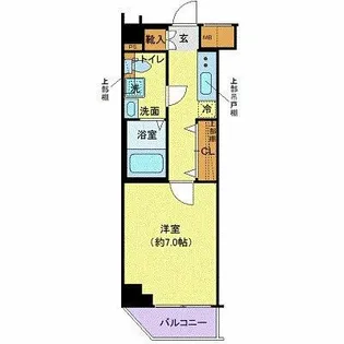 クレヴィスタ豊洲ベイサイドII【3階】の間取り