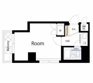 ライオンズマンション日本橋第二【3階】の間取り