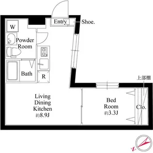 MAISON DE S【5階】の間取り