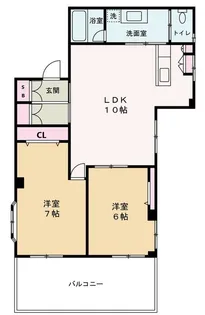 長江ビル【4階】の間取り