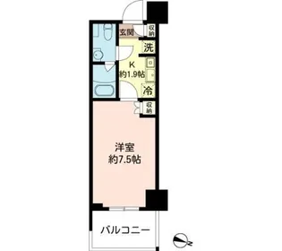 MFPRコート木場公園【4階】の間取り