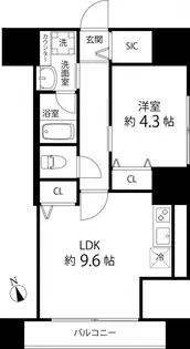T’s garden東陽町【1階】の間取り