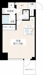 HY’s renata 南砂【4階】の間取り