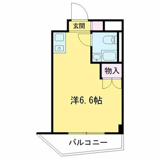 カルムメゾン丸山【6階】の間取り
