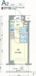 ヴェルト木場マリナコート【5階】の間取り