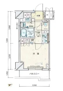 ルーブル南砂町【6階】の間取り