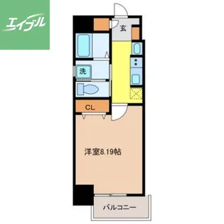 Residence大井手【403号室】の間取り