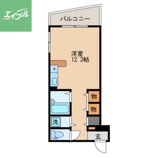 SERENITY大浦【603号室】の間取り