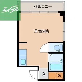 セントラルハイツ酒井【601号室】の間取り
