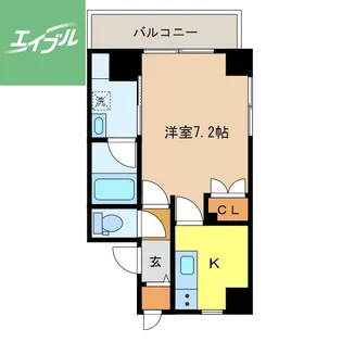 SKビル【3階】の間取り