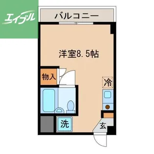 サンシティ21【106号室】の間取り