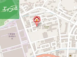 コンフォートタナカ【1階】の地図