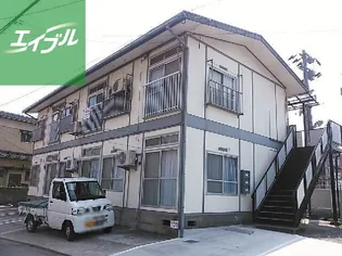 岡村アパート【1階】の外観