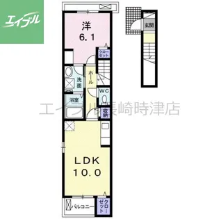 インフィニティ【2階】の間取り