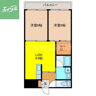 トレジャマンション【2階】の間取り