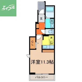 メゾン グレースフル【1階】の間取り