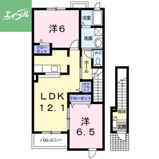 フォーリスト・クルリⅠ【2階】の間取り