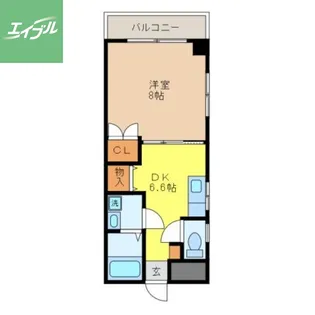 サンハイツ・アリーナ【403号室】の間取り