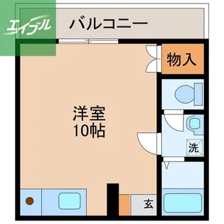 天樹ビル【202号室】の間取り