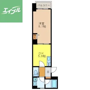 FIXビル【2階】の間取り
