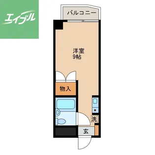 グランピアマンションⅡ【209号室】の間取り