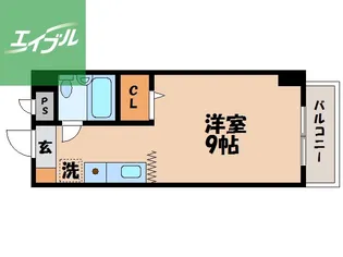 グランピアマンションⅡ【506号室】の間取り