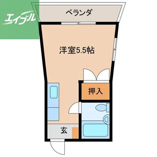 ハイランドM【1階】の間取り