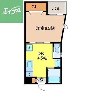 SOUPLE長崎大学【3階】の間取り