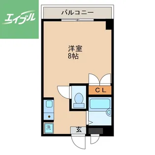 レジデンス・タカ【401号室】の間取り