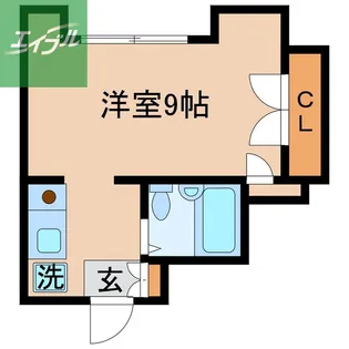 メゾンド橋口【310号室】の間取り