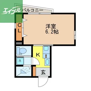 Avenir平野町【403号室】の間取り