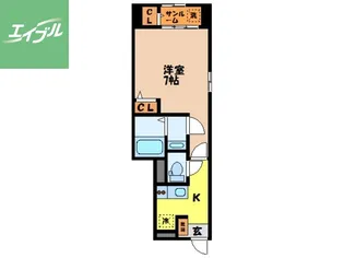 フォレストヒルズM【1階】の間取り